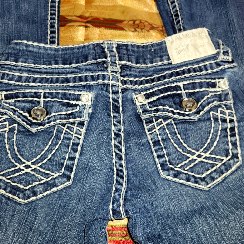 La idol low rise jeans size 1